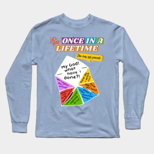 Let's Play Once In A Lifetime Cootie Catcher Long Sleeve T-Shirt